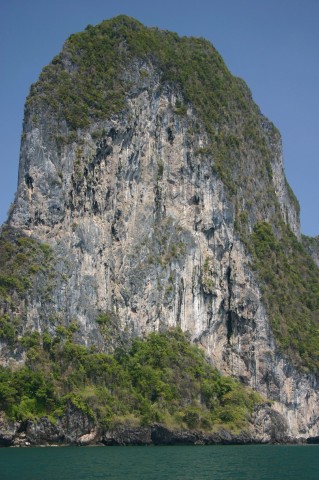Ko Phetra West Side Cliff by Claire